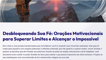 Desbloqueando Sua Fé