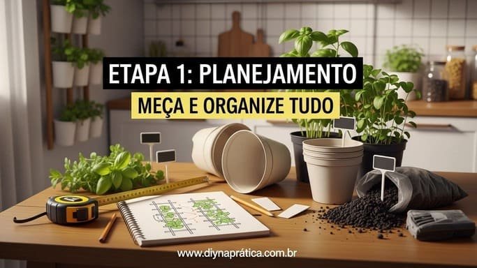 Planejamento (medidas + lista certa)