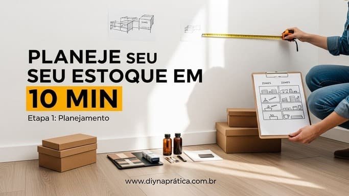 Planejamento: o mapa do seu estoque (sem complicar)