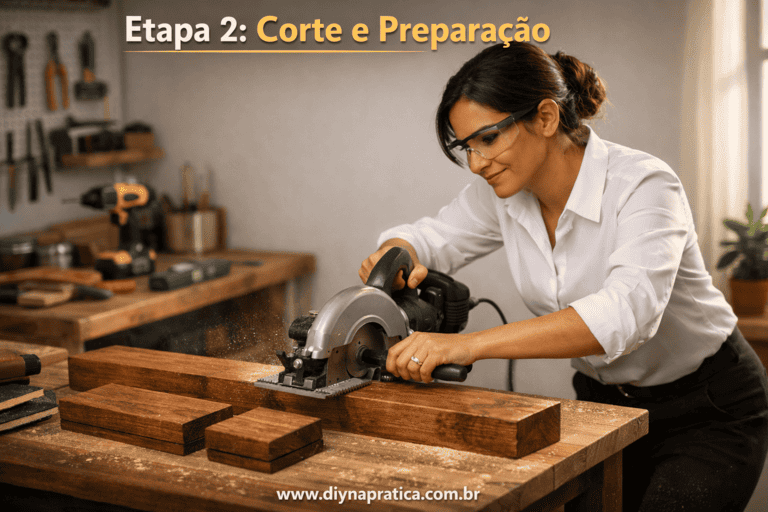Corte e Preparação das Peças