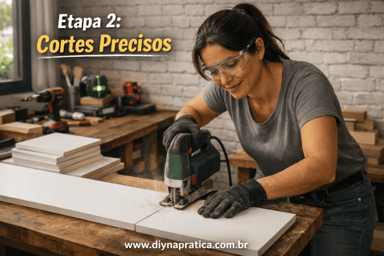Estrutura Básica: Cortes Precisos e Montagem Inicial