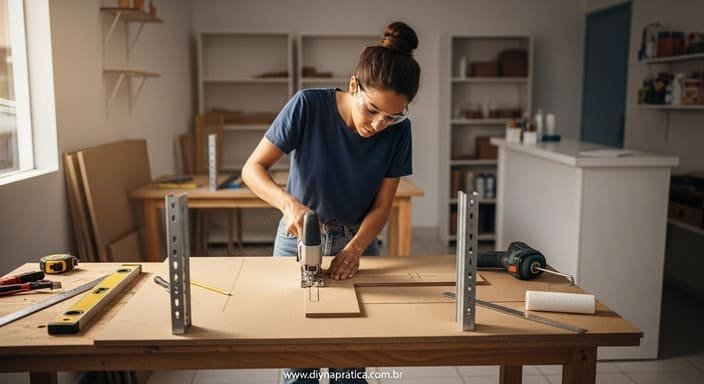 Primeira Execução: Corte e Estrutura Básica