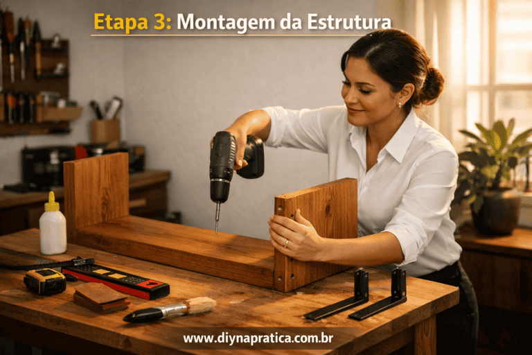 Montagem da Estrutura Principal