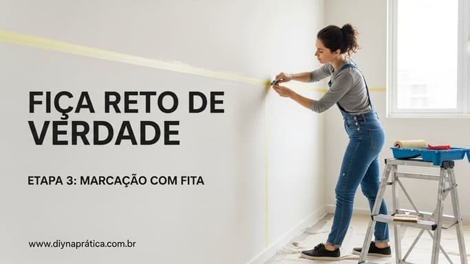 Segunda parte da execução (marcação com fita + proteção)