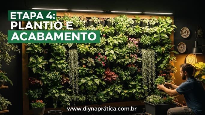 Plantio e Acabamento Visual