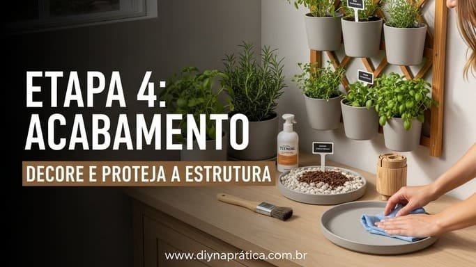Acabamento (visual Pinterest + proteção)