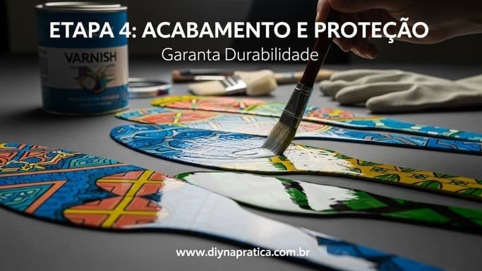 Etapa 4: Acabamento e Proteção – Garantindo Durabilidade