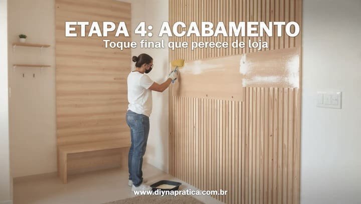 Acabamento (o toque que transforma de “feito em casa” para “cara de loja”)