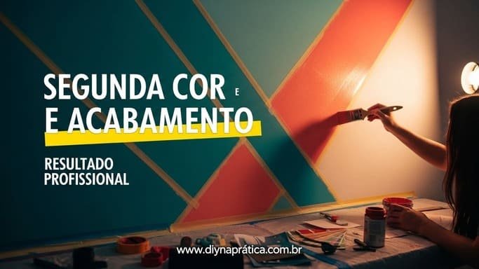 Etapa 4: Segunda Cor e Acabamento Profissional