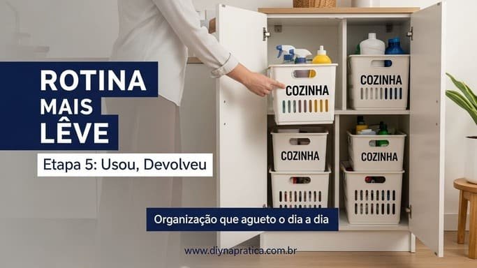 Uso e resultado final: rotina de manutenção