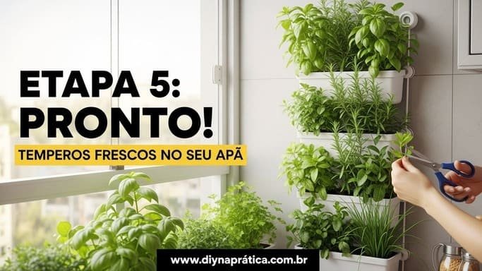 Uso e resultado final (rotina de manutenção fácil)