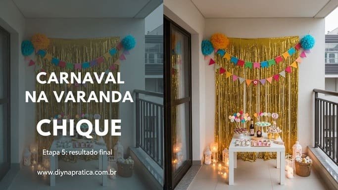 Uso e resultado final: festa linda, leve e reutilizável