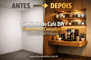 Cantinho do Café DIY: 5 Etapas para Consultório Aconchegante que Encanta Clientes