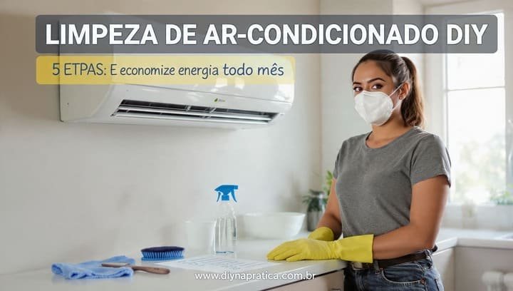 Limpeza de ar-condicionado DIY: 5 etapas e economize energia