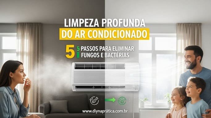 DIY Limpeza Profunda do Ar Condicionado: 5 Passos para Eliminar Fungos e Bactérias