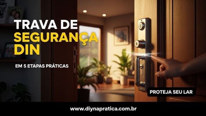 Trava de Segurança em Portas e Janelas: DIY em 5 Etapas Práticas